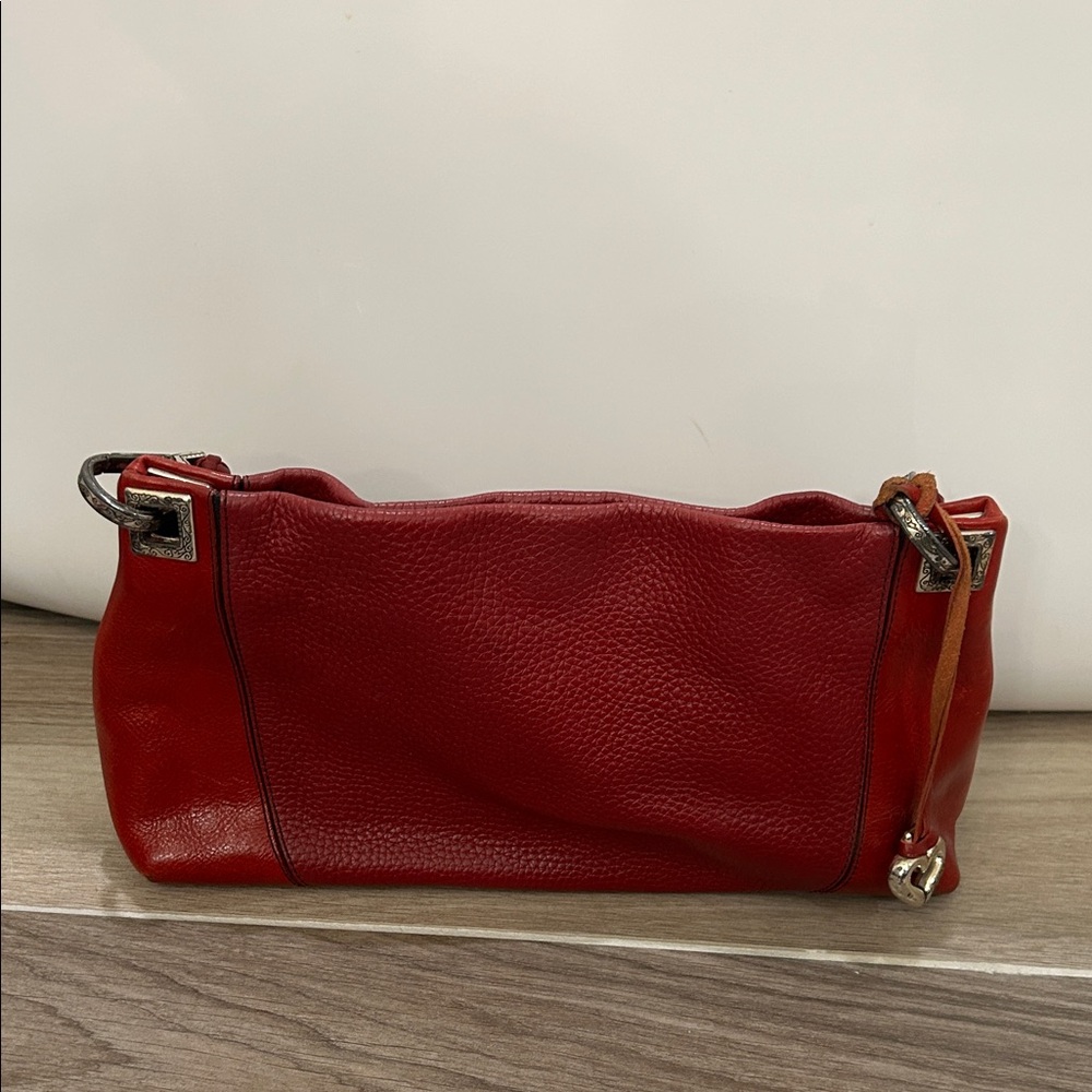 Brighton Elegant Red Leather Women's Bag